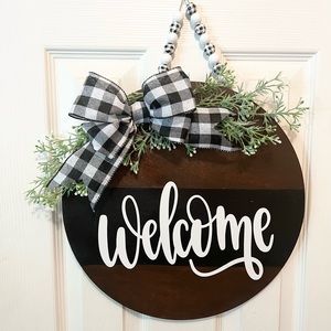 Welcome Door Sign